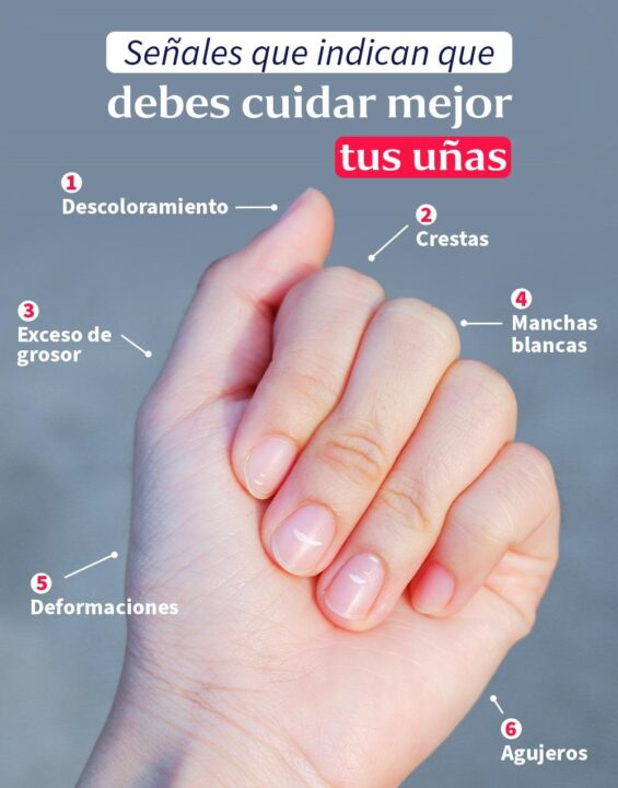 como cuidar las unas consejos y pasos