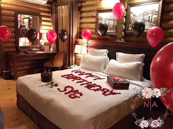como decorar la habitacion para el cumpleanos de tu novio