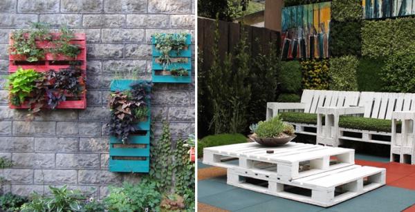 como decorar la pared de una terraza ideas creativas y economicas