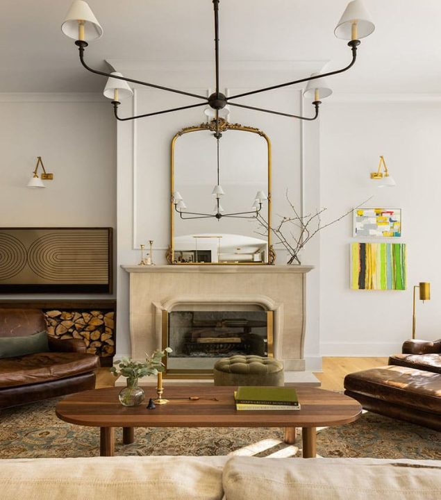 como decorar la repisa de una chimenea ideas y consejos
