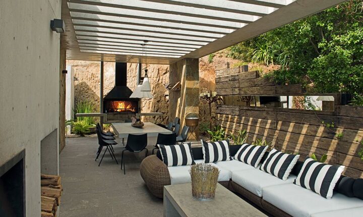 como decorar terraza grande con poco dinero