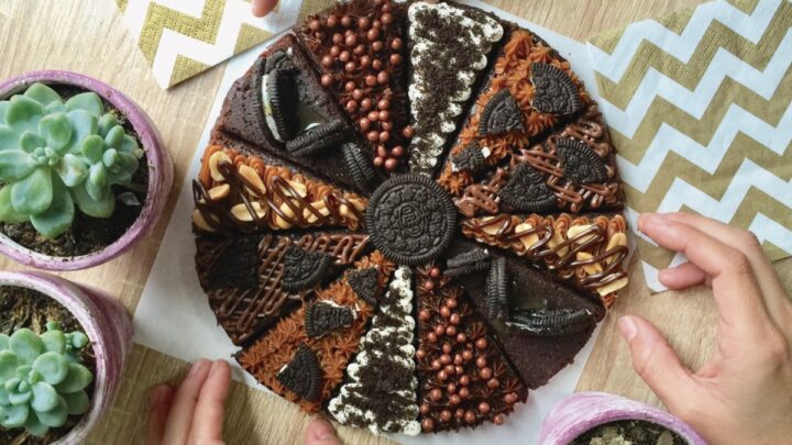 como decorar un brownie de forma creativa