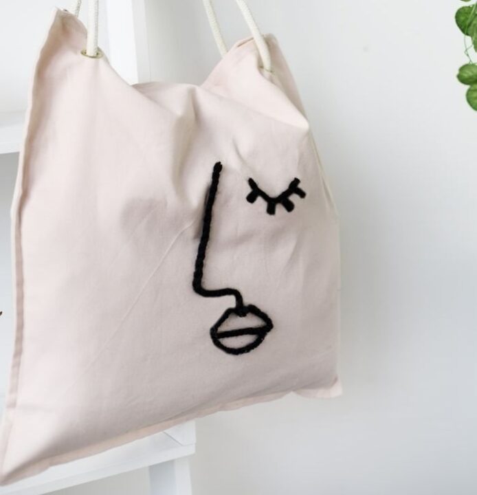 como decorar una bolsa de tela ideas creativas y faciles