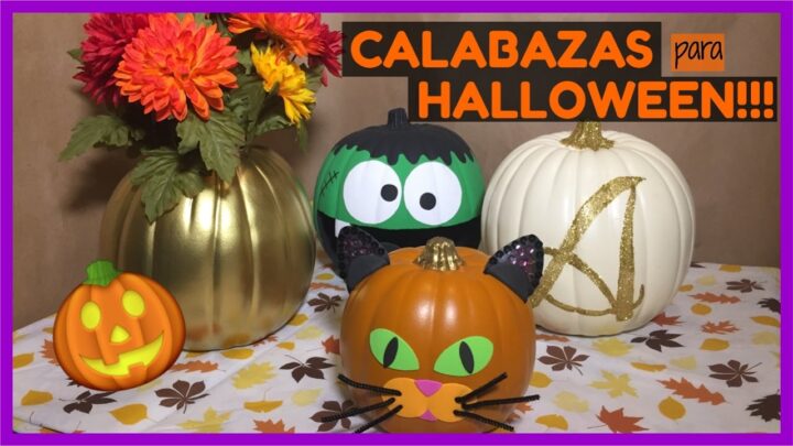 como decorar una calabaza ideas creativas y faciles