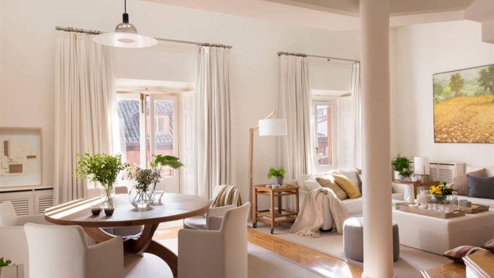 como decorar una columna en el salon ideas y consejos