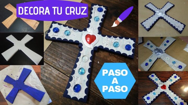 como decorar una cruz ideas creativas y faciles