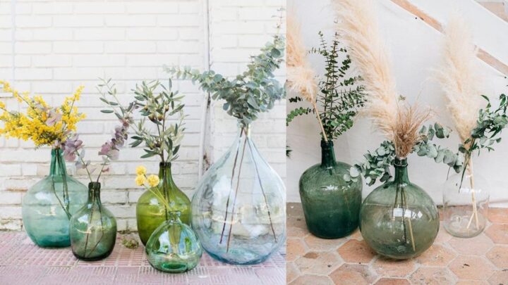 como decorar una damajuana ideas creativas y faciles
