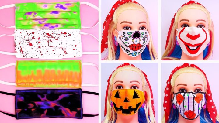 como decorar una mascarilla quirurgica ideas creativas