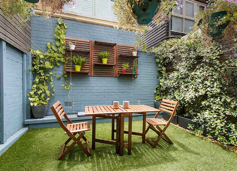 como decorar una pared de patio ideas y consejos