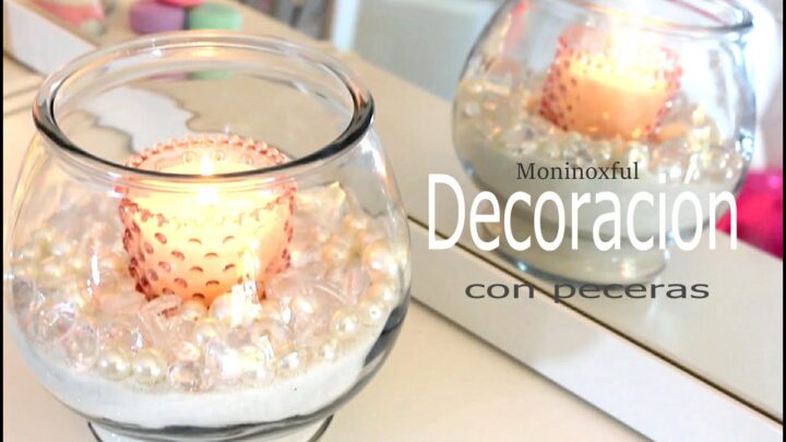 como decorar una pecera redonda vacia ideas y consejos