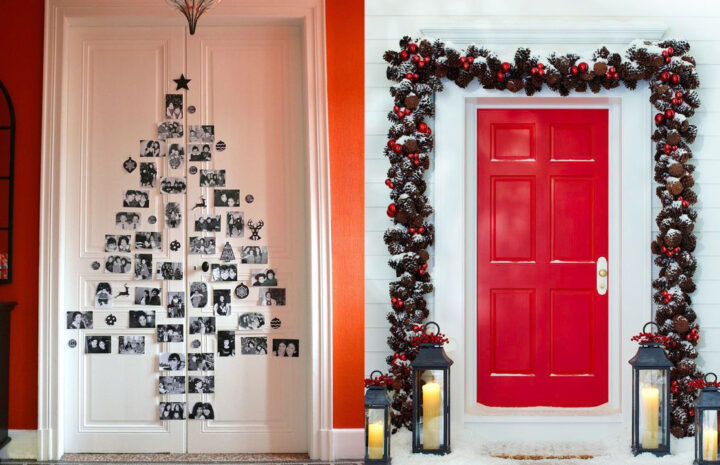 como decorar una puerta de navidad ideas y consejos