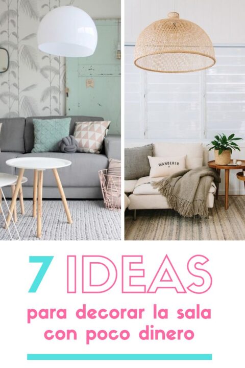 como decorar una sala de manera facil y economica