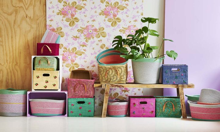 como decorar y pintar cajas de madera para almacenamiento