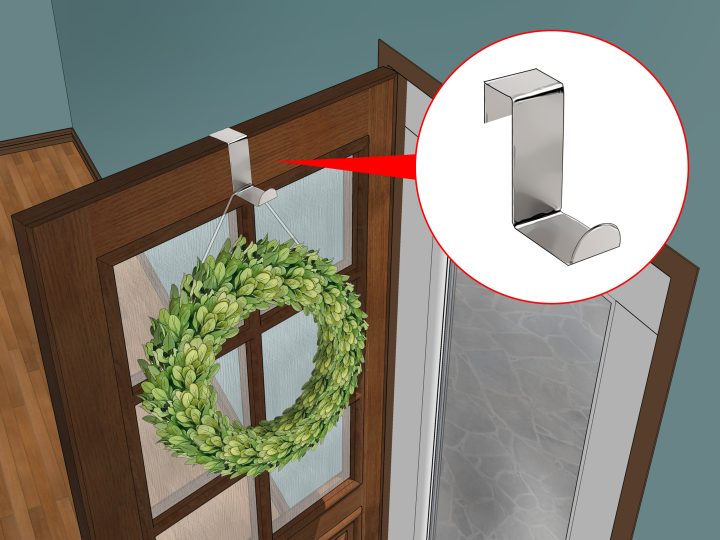consejos para colgar una corona en una puerta anade estilo a tu hogar
