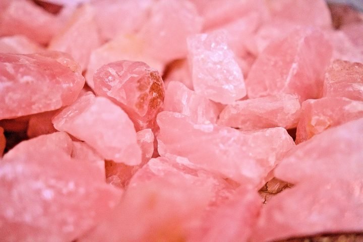 cuarzos rosas