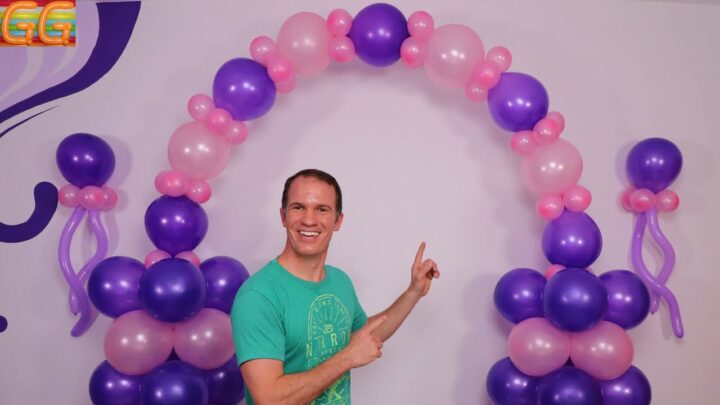 decoracion facil con globos como hacerlo