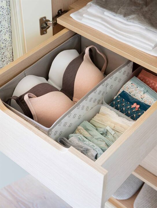 organizar tu ropa interior trucos para mantener tu ropa interior en orden